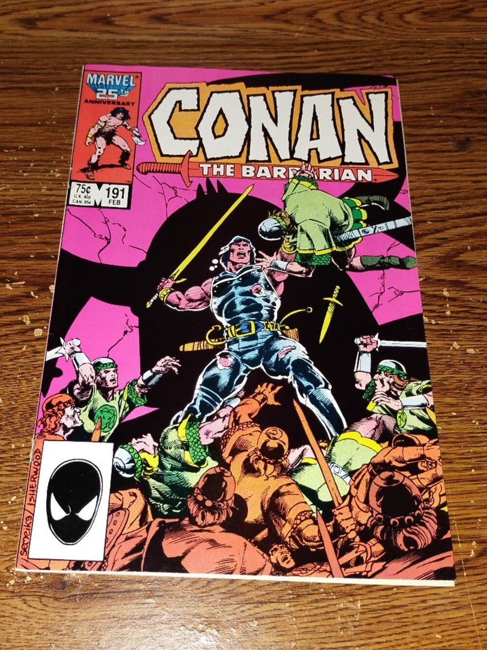 Conan the Barbarian #191 (Marvel Comics, 1987)